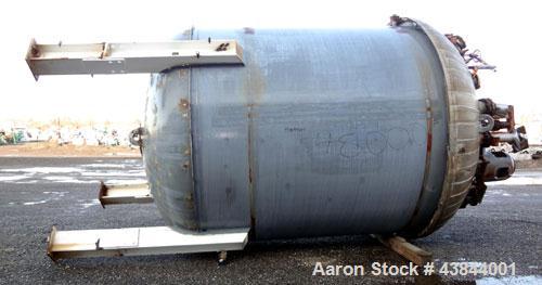 Used 6000 Gallon Dedietrich Reactor, 1986, used for a short time.  Plug free, no signs of damage in nozzles (most covered up), spark tested OK on November 28, 2011.  Internal 50/FV @ 450 deg F, jacke...