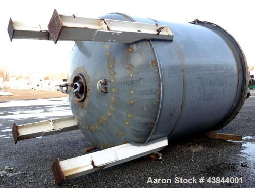 Used 6000 Gallon Dedietrich Reactor, 1986, used for a short time.  Plug free, no signs of damage in nozzles (most covered up), spark tested OK on November 28, 2011.  Internal 50/FV @ 450 deg F, jacke...