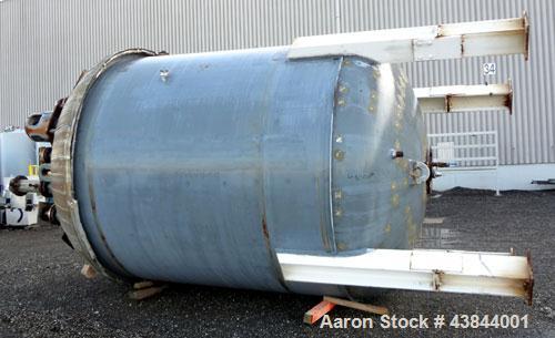 Used 6000 Gallon Dedietrich Reactor, 1986, used for a short time.  Plug free, no signs of damage in nozzles (most covered up), spark tested OK on November 28, 2011.  Internal 50/FV @ 450 deg F, jacke...