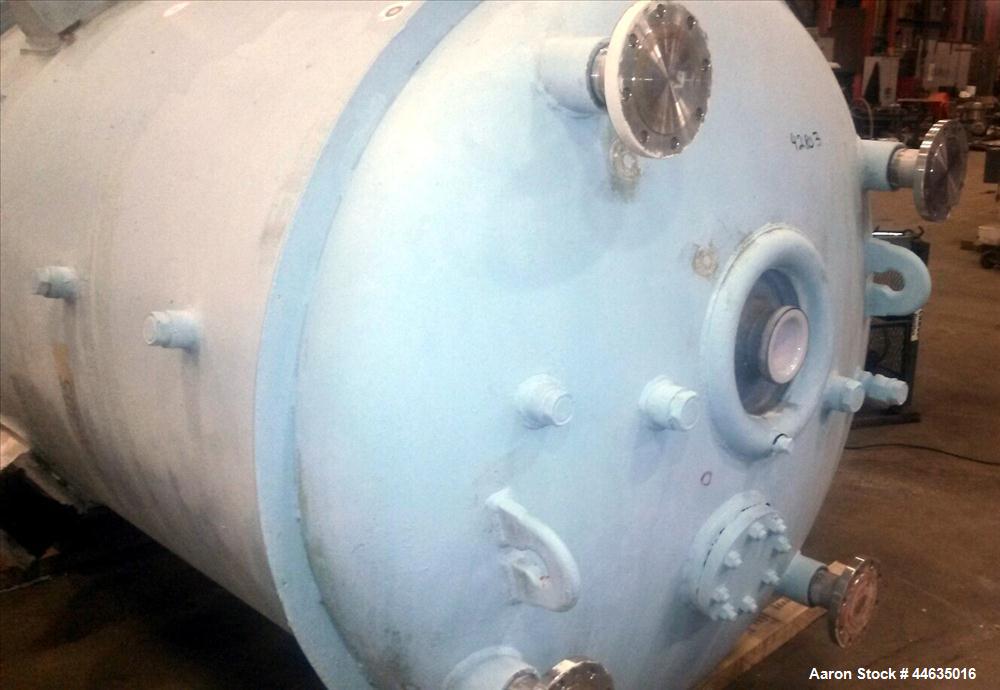Used 1000 Gallon Dedietrich Glass Lined Reactor