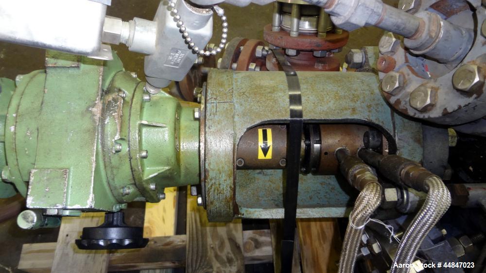 Used 10 Gallon De Dietrich Clamp Top Glass Lined Reactor