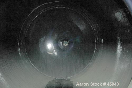 Used Unused/Reglassed- De Dietrich Closed Glass Lined Reactor Body, 750 Gallon, 9115 Glass, Vertical. 62" Diameter x 56" straight side. Semi-elliptical top, dish bottom. Internal rated 100 psi at 400...