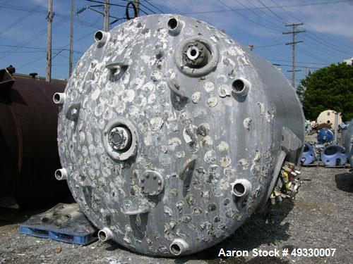 Used Dedietrich Glass Lined Reactor, 5000 Gallon