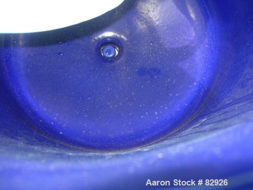 USED: Dedietrich glass lined reactor, 50 gallon, 3008 glass. 22-3/4" diameter x 23" deep, bolt-on dished top, dish bottom. Internal rated 150/FV at 500 deg F, carbon steel jacket rated 125 psi at 500...