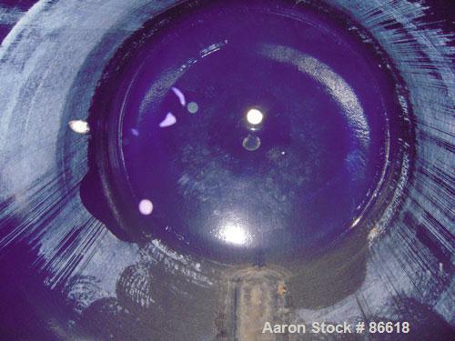 Used De Dietrich Glass Lined Reactor Body, 5000 Gallon, 3008 Blue Glass, Vertical. Approximately 108'' diameter x 108'' straight side, dish top and bottom. Internal rated 100 PSI at 400 Degrees F, ja...