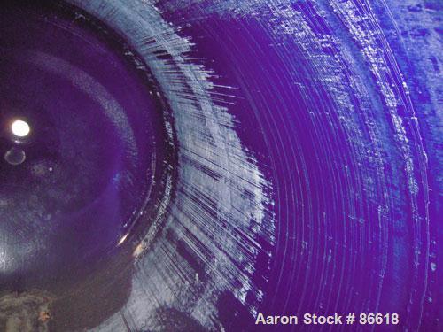 Used De Dietrich Glass Lined Reactor Body, 5000 Gallon, 3008 Blue Glass, Vertical. Approximately 108'' diameter x 108'' straight side, dish top and bottom. Internal rated 100 PSI at 400 Degrees F, ja...
