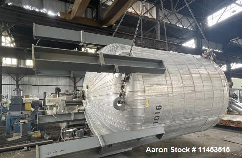 Used 6,000 Gallon Dedietrich Glass Lined Reactor