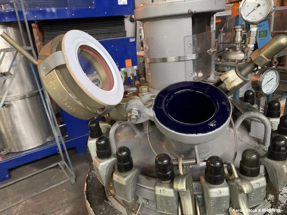 Used 20 Gallon Dedietrich glass lined reactor