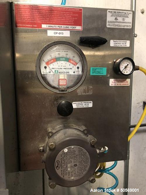 Used Pfaudler Glass-Lined Reactor,100 Gallon