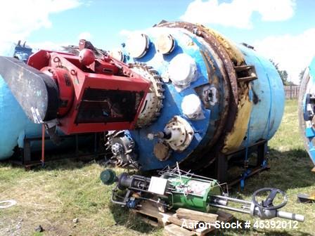 Used 18,000 Litre Pfaudler Balfour White Glass Lined Reactor, Model CE16000