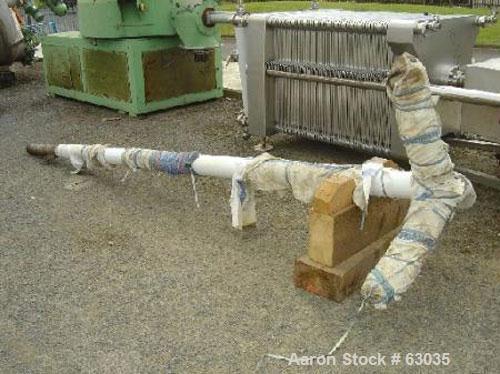 Used Pfaudler Glass Lined Reactor, Type E12000. Working capacity 3175 gallon (12,000 liter). 7'8" diameter x 13' straight side (2500 mm dia x 2900 mm st side). Welded top cover. Jacketed, rated for 9...