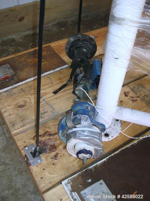 Used Pfaudler Glass Lined Reactor, 50 gallon, model E32-50-100-150. 32'' Diameter x 12'' straight side. 2:1 Elliptical bolt on head, 2:1 elliptical bottom. Internal rated 100 psi/FV at -20 to 450 deg...