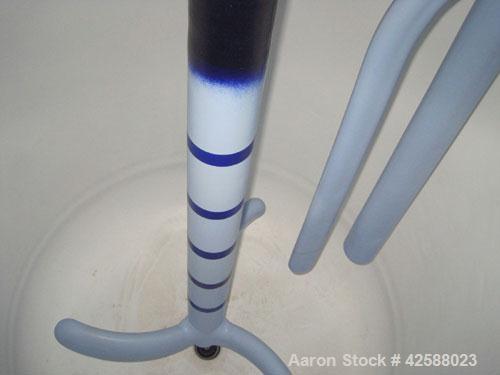 Used Pfaudler Glass Lined Reactor, 200 gallon, model E40-200-100-150. 40" Diameter x 30" straight side. 2:1 Elliptical bolt on head, 2:1 elliptical bottom. Internal rated 100 psi/FV at -20 to 450 deg...