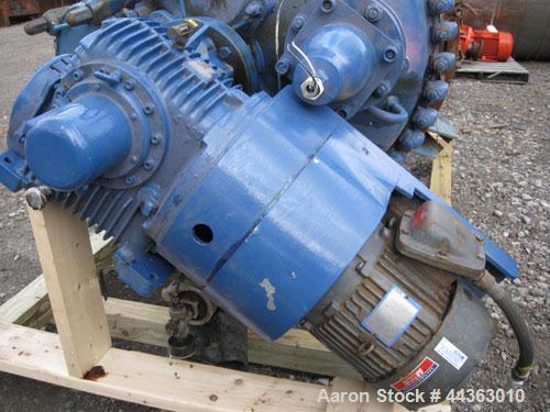 Used Pfaudler Glass Lined Reactor, 200 gallons, model E40-200-100-90, rated 100 psi and full vacuum at 450 F nternal, jacketed for 90 psi and full vacuum at 350 f, 4 DTW Pfaudler agitator drive with ...