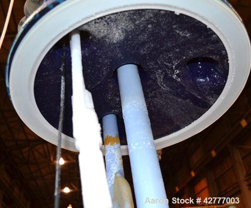 Used Pfaudler Clamp Top Glass Lined Reactor, 10 Gallon, 3315 Blue Glass. Vertical. Approximately 14’’ diameter x 14’’ straight side, dished bolt on top, dish bottom. Internal rated 148/FV psi at 450 ...