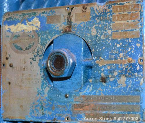 Used Pfaudler Clamp Top Glass Lined Reactor, 10 Gallon, 3315 Blue Glass. Vertical. Approximately 14’’ diameter x 14’’ straight side, dished bolt on top, dish bottom. Internal rated 148/FV psi at 450 ...