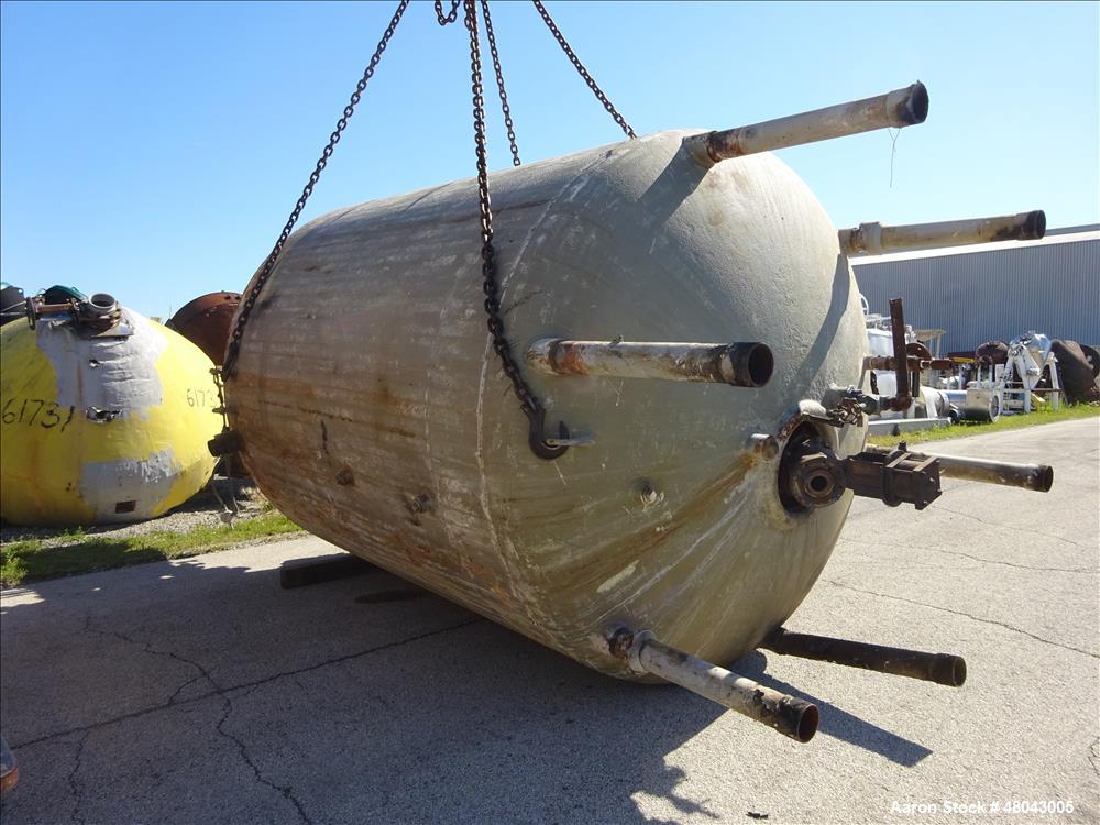 Used Pfaudler Glass Lined Reactor, 4,000 Gallon, Vertical.