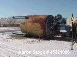 Used 5000 Gallon Pfaudler K Series Glass Lined Reactor, Model K-102-5000