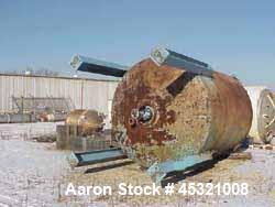 Used 5000 Gallon Pfaudler K Series Glass Lined Reactor, Model K-102-5000