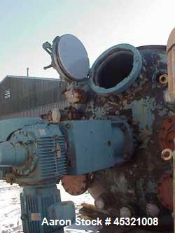Used 5000 Gallon Pfaudler K Series Glass Lined Reactor, Model K-102-5000