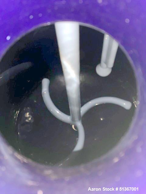 Used Pfaudler Glass Lined Reactor, 50 Gallons