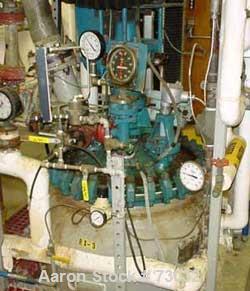 USED: Pfaudler 50 gallon glass lined reactor. Internal rated 150 psifull vacuum at 650 deg F, jacket rated 105 psi, 100 psi/fv at 350deg F. 2.5 DTW drive, model DWV50210AKC. Overall ratio 10:1, 2 hp,...