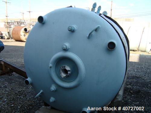 Unused- Pfaudler Glass Lined Reactor Body, 750 gallon. 60" diameter x 56" straight side, dished top and botoom. 9129 glass with calibration lines. Internal rated 100 psi/FV at 450 deg F, jacket rated...