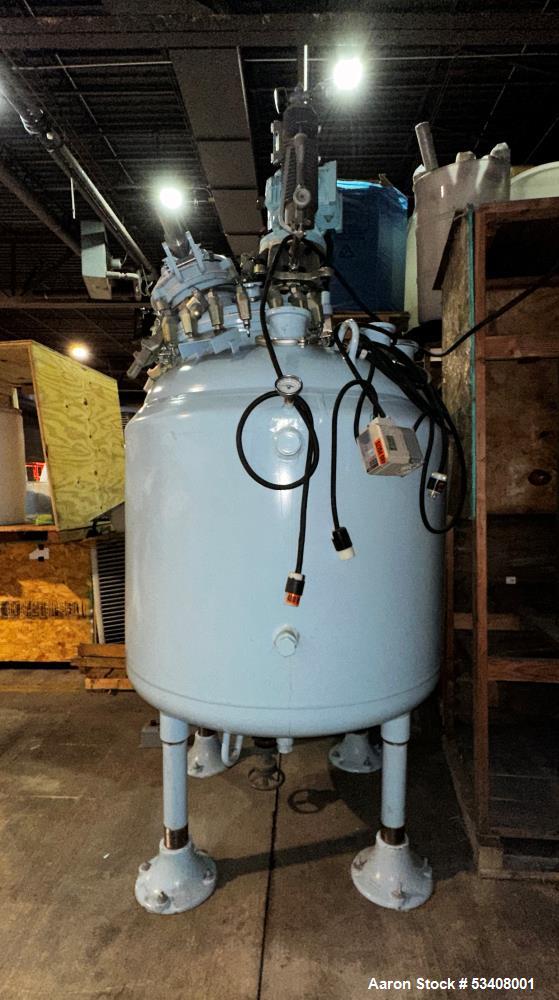 New & Unused Pfaudler RA-48-300. 300 Gallon Glass lined reactor.