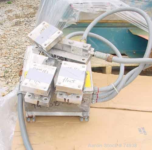 USED:Pfaudler closed tank glass lined reactor, model RA48-300,300 gallon, vertical. 9115 glass. 48" diameter x 36" straight side.Semi-elliptical top and bottom. Internal rated 100 psi/FV at 450 deg F...