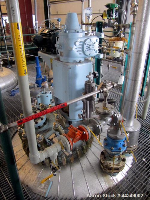 Pfaudler Glass Lined Reactor, 2000 gallon, Model RA78-2000.  Type 9115 glass. Approximately 78" diameter x 90" straight side, dished top and bottom. Internal rated 100/FV at 450 deg F. and -20 deg F....