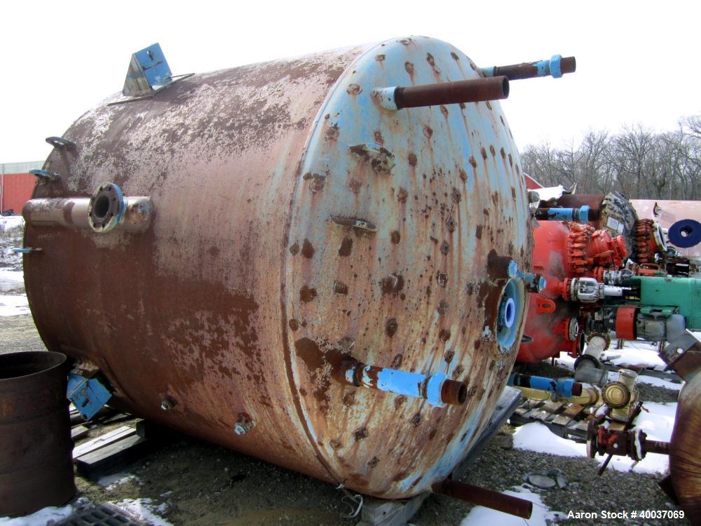 Used 3000 Gallon Pfaudler Glass Lined Reactor