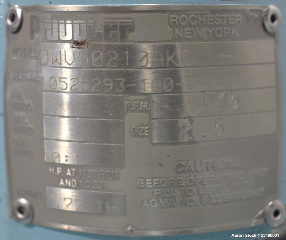 Pfaudler 10 Gallon Model RT14-10 Glass Lined 9115 Vertical Reactor