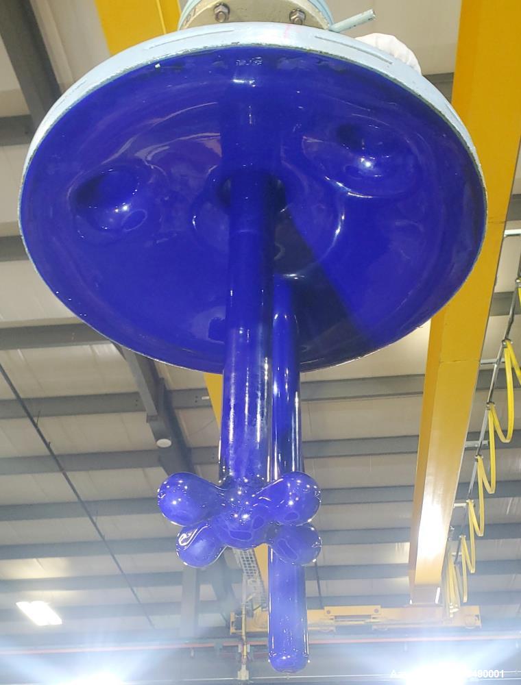 Pfaudler 10 Gallon Model RT14-10 Glass Lined 9115 Vertical Reactor