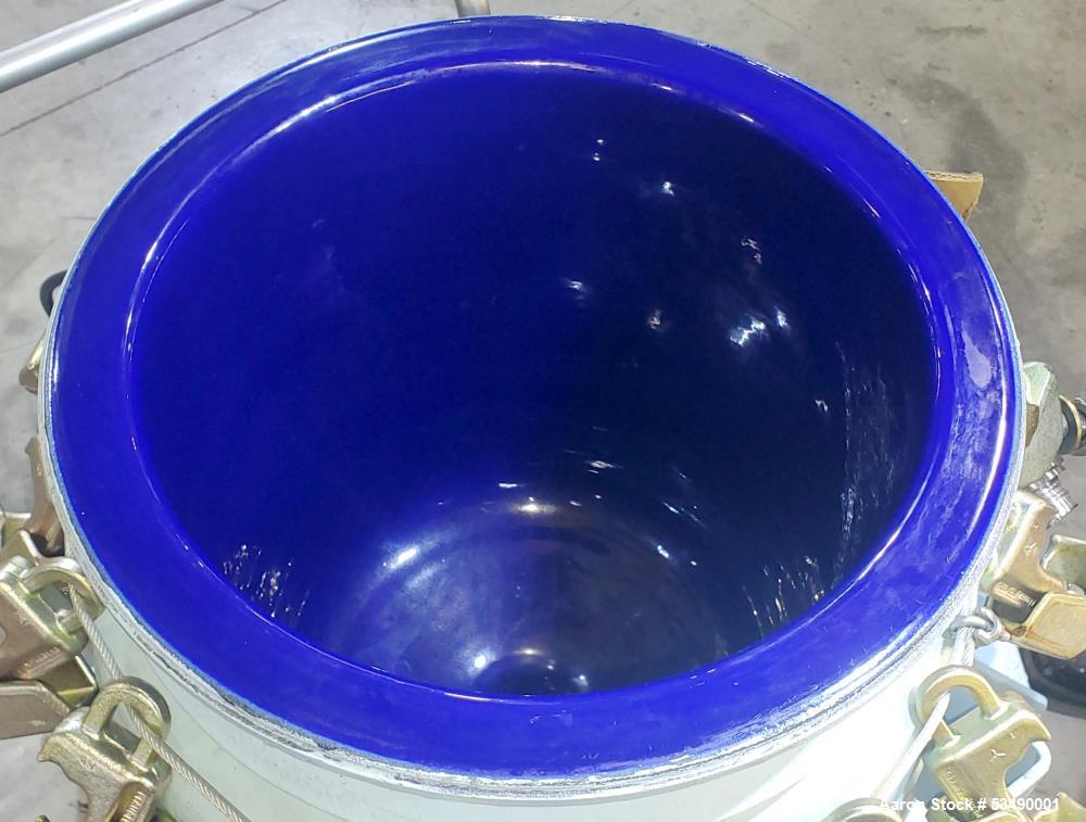 Pfaudler 10 Gallon Model RT14-10 Glass Lined 9115 Vertical Reactor