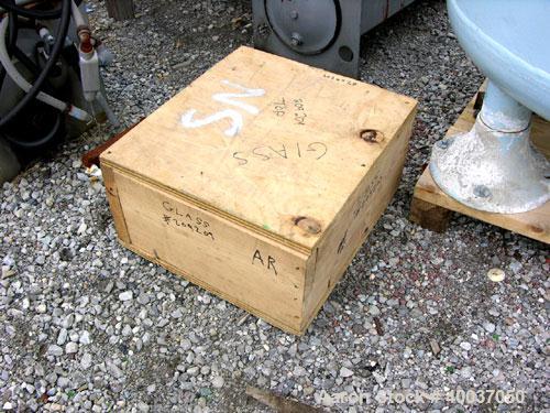 Used: Pfaudler glass lined clamp top reactor, 200 gallon, model RT40-200-10-100, 9125 white glass. Approximately 40" diameter x 45" straight side. Clamp dish top, dish bottom. Intenal  rated  100/fv ...