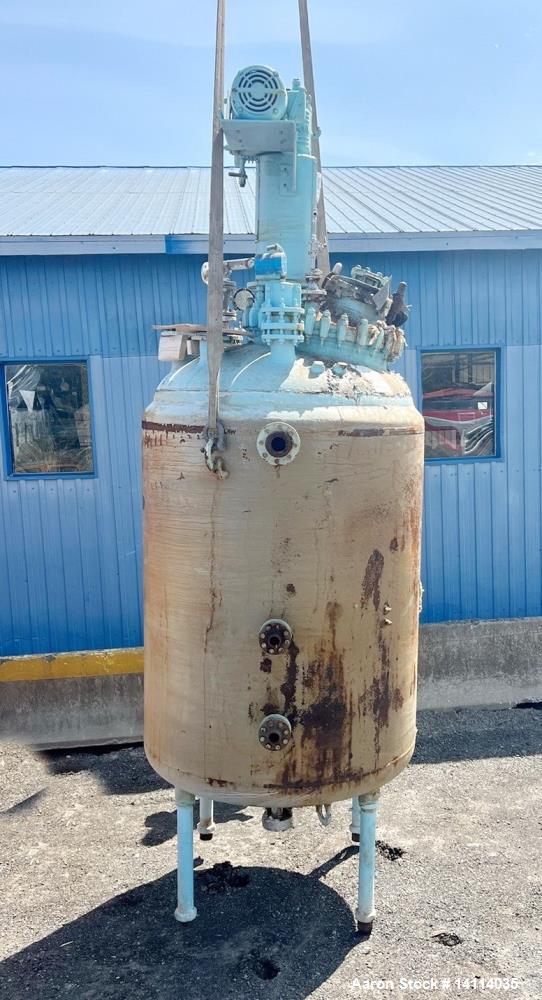 Used 1,000 Gallon Pfaudler Glass Lined Reactor