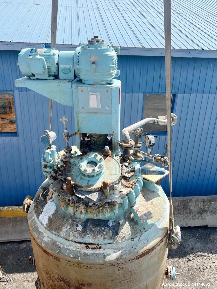 Used 1,000 Gallon Pfaudler Glass Lined Reactor