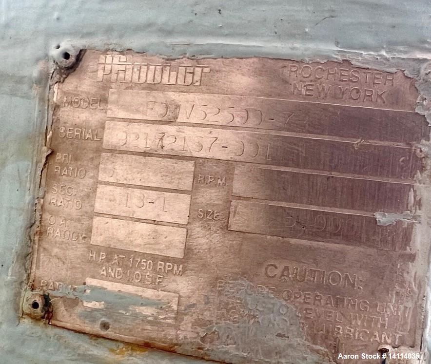 Used 1,000 Gallon Pfaudler Glass Lined Reactor