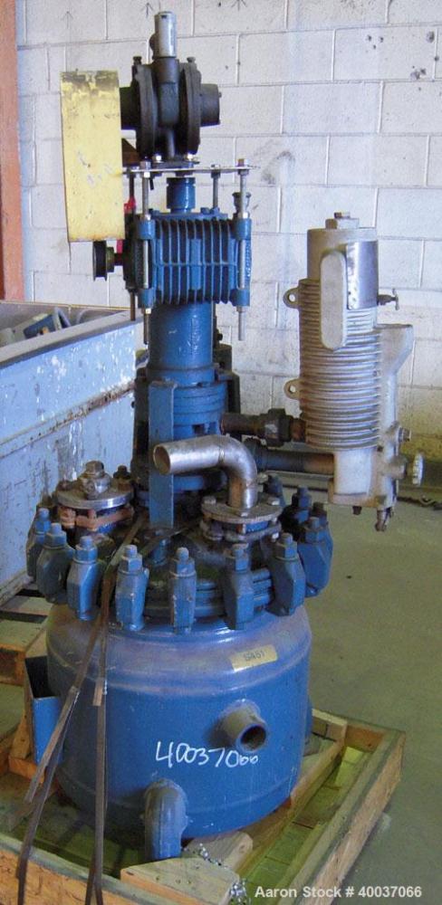 Used 20 Gallon Pfaudler Glass Lined Clamp Top Reactor