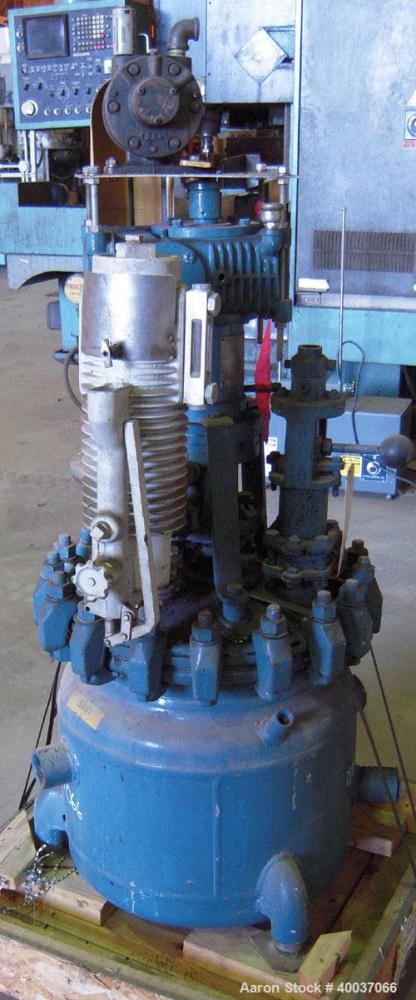 Used 20 Gallon Pfaudler Glass Lined Clamp Top Reactor