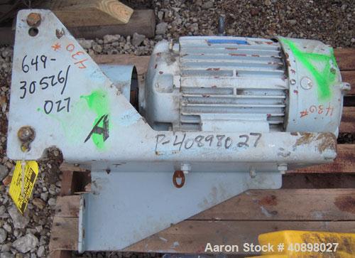 Used Pfaudler Glass Lined Reactor, 1000 gallon, 9129 white glass with calibration lines, vertical. Internal rated 100 psi/fv at 450 deg F, jacket rated 90 psi at 450 deg F. 5SRW drive with a 3 blade ...