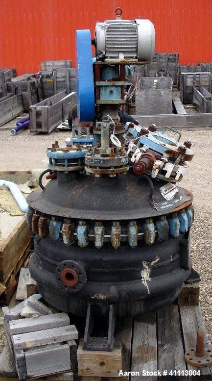 Used Pfaudler Glass Lined Reactor, 50 Gallon