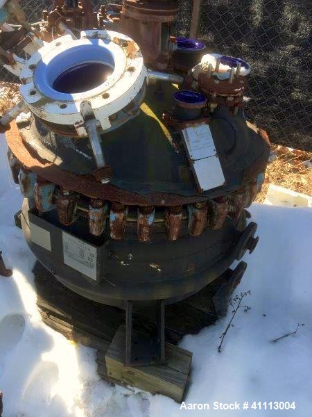 Used Pfaudler Glass Lined Reactor, 50 Gallon