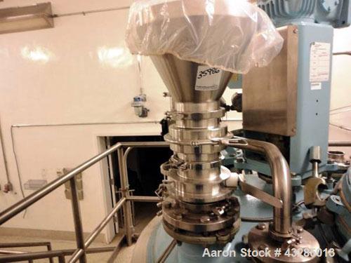 Used Pfaudler Glass Lined Reactor, 300 Gallon.  Internal rated 125 psi and full vacuum at 450 degrees F, jacket rated 100 psi and full vacuum at 450 degrees F. Pfaudler SRW agitator drive with 3 hp m...