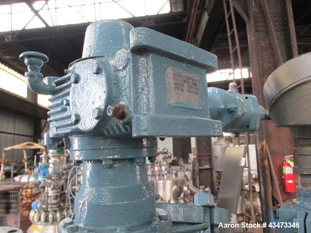 Used Pfaudler Glass Lined Reactor, 100 Gallon, 5019 Glass. Internal rated 100 psi & Full Vacuum at 450 degrees F. Jacket rated 90 psi at 350 degrees F. 2.5 DTW Pfaulder agitator drive with mechanical...