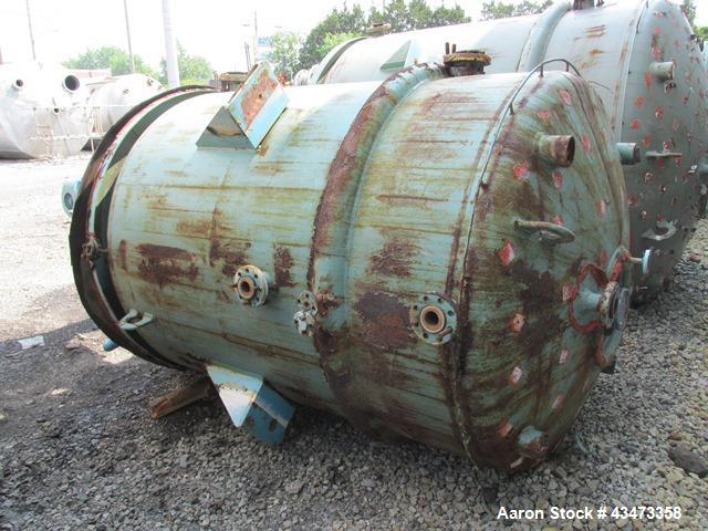 Used Pfaudler Glass Lined Reactor, 1000 Gallon
