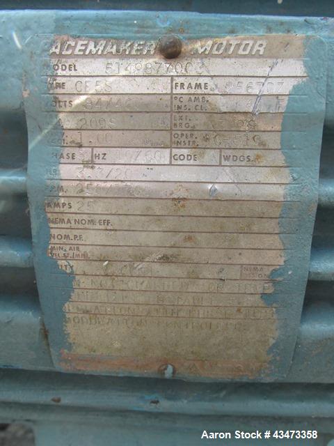 Used Pfaudler Glass Lined Reactor, 1000 Gallon