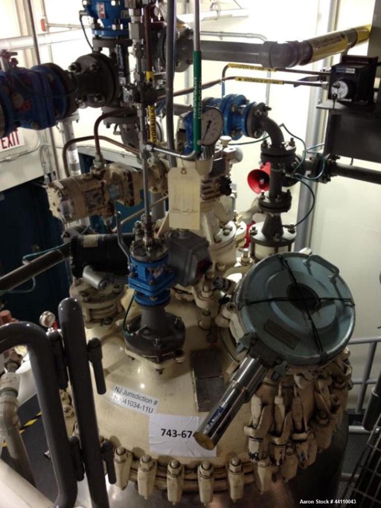 Used 150 Gallon Pfaudler Glass Lined Reactor