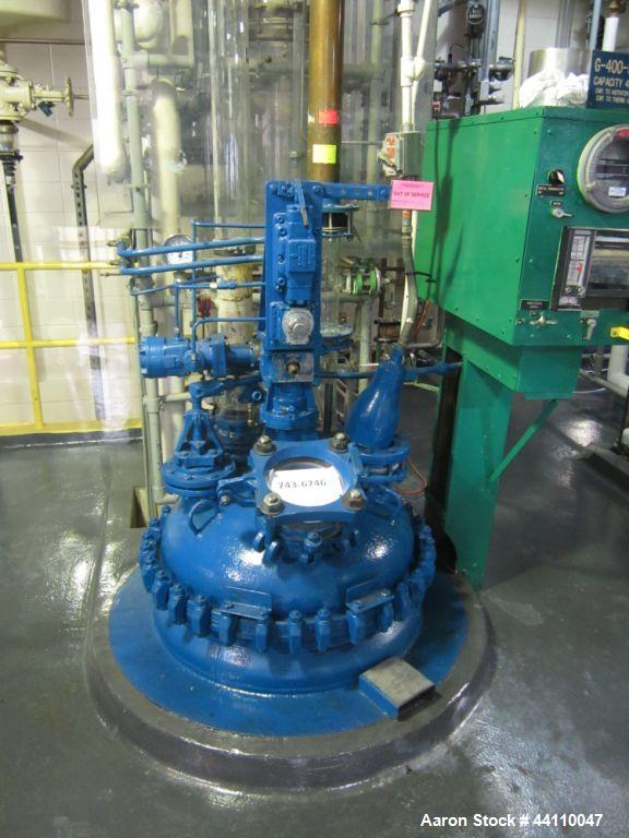 Used 100 Gallon Glass Lined Pfaudler Reactor