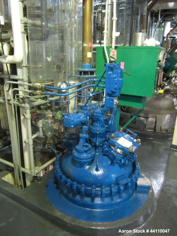 Used 100 Gallon Glass Lined Pfaudler Reactor